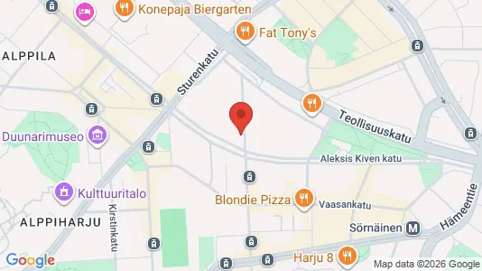 Apartments for rent i Helsinki Keskinen - kort over placeringen