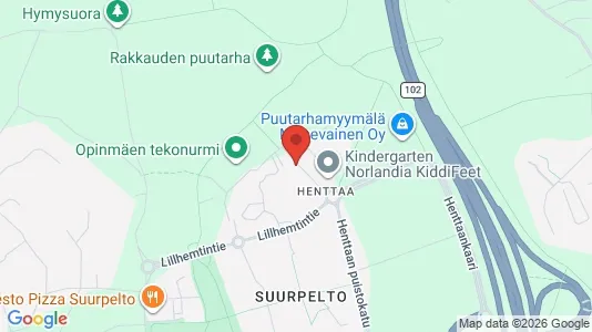 Apartments for rent i Espoo - kort over placeringen