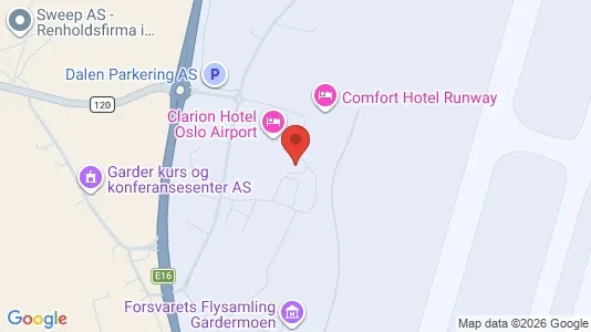 Apartments for rent i Ullensaker - kort over placeringen