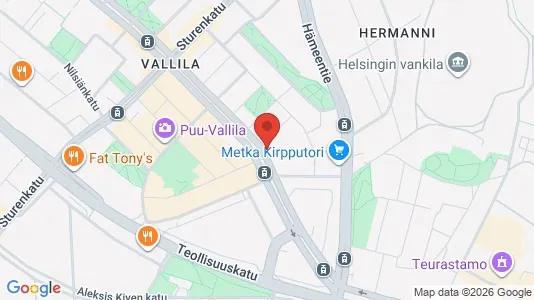 Apartments for rent i Helsinki Keskinen - kort over placeringen