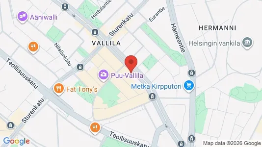 Apartments for rent i Helsinki Keskinen - kort over placeringen