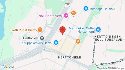 Apartments for rent i Helsinki Itäinen - kort over placeringen