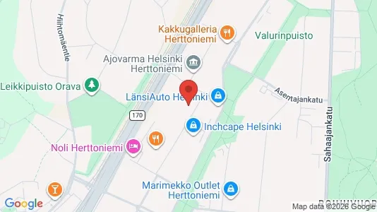 Apartments for rent i Helsinki Kaakkoinen - kort over placeringen