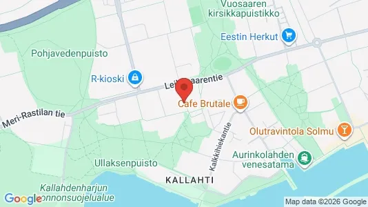 Apartments for rent i Helsinki Itäinen - kort over placeringen