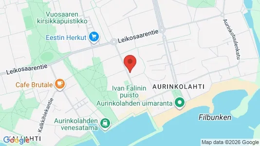 Apartments for rent i Helsinki Itäinen - kort over placeringen