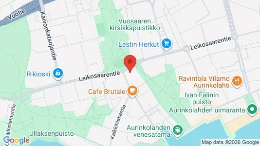 Apartments for rent i Helsinki Itäinen - kort over placeringen