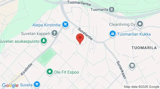 Apartments for rent i Espoo - kort over placeringen