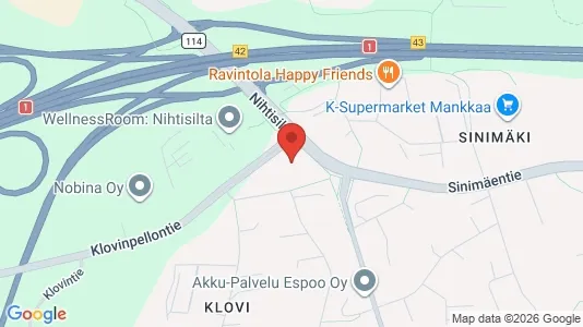 Apartments for rent i Espoo - kort over placeringen