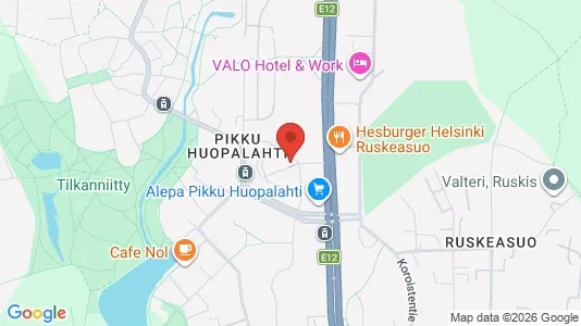 Apartments for rent i Helsinki Läntinen - kort over placeringen
