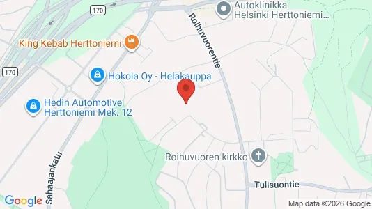 Apartments for rent i Helsinki Kaakkoinen - kort over placeringen