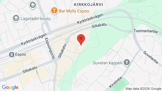 Apartments for rent i Espoo - kort over placeringen