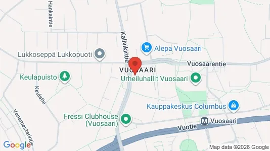 Apartments for rent i Helsinki Itäinen - kort over placeringen