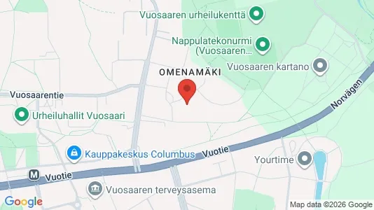 Apartments for rent i Helsinki Itäinen - kort over placeringen