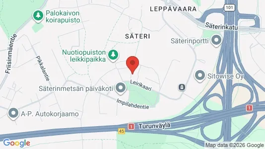 Apartments for rent i Espoo - kort over placeringen
