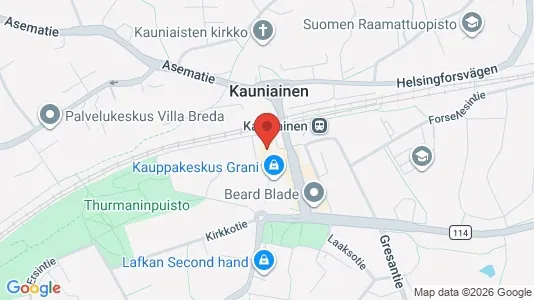 Apartments for rent i Kauniainen - kort over placeringen