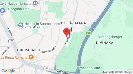 Apartments for rent i Helsinki Läntinen - kort over placeringen