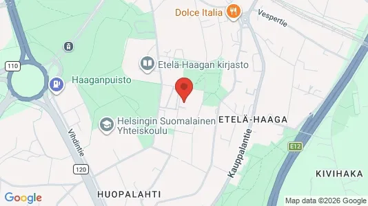 Apartments for rent i Helsinki Läntinen - kort over placeringen