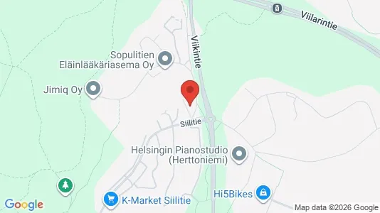 Apartments for rent i Helsinki Kaakkoinen - kort over placeringen