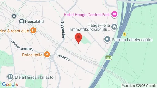 Apartments for rent i Helsinki Läntinen - kort over placeringen