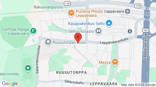 Apartments for rent i Espoo - kort over placeringen