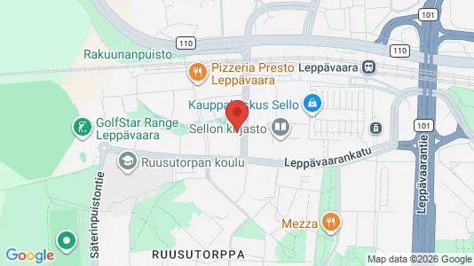 Apartments for rent i Espoo - kort over placeringen
