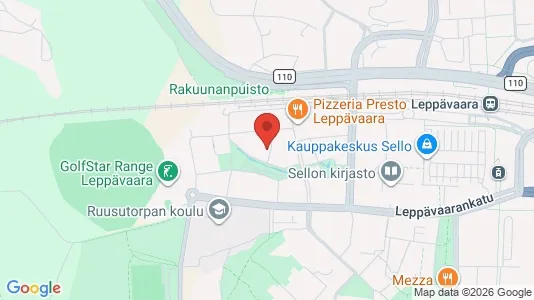 Apartments for rent i Espoo - kort over placeringen