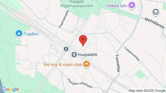 Apartments for rent i Helsinki Läntinen - kort over placeringen