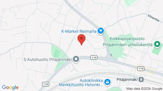 Apartments for rent i Helsinki Läntinen - kort over placeringen