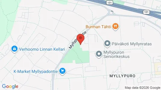 Apartments for rent i Helsinki Itäinen - kort over placeringen