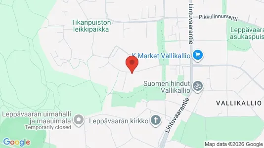 Apartments for rent i Espoo - kort over placeringen
