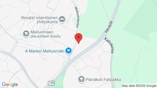 Apartments for rent i Helsinki Itäinen - kort over placeringen