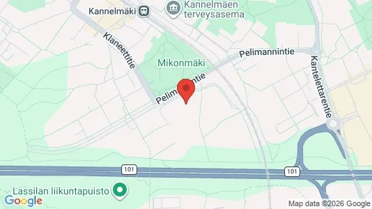 Apartments for rent i Helsinki Läntinen - kort over placeringen
