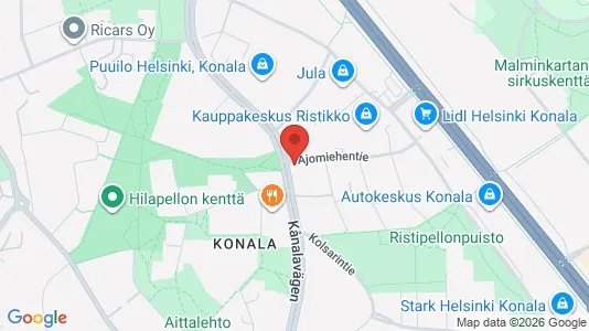 Apartments for rent i Helsinki Läntinen - kort over placeringen
