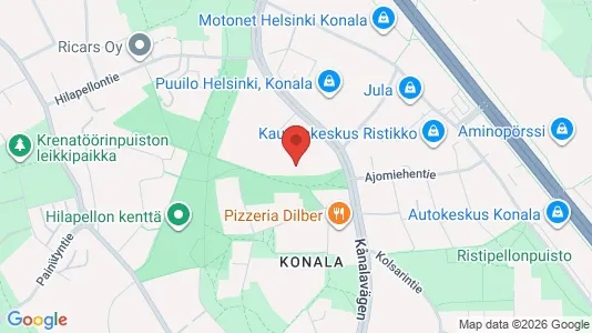 Apartments for rent i Helsinki Läntinen - kort over placeringen