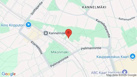 Apartments for rent i Helsinki Läntinen - kort over placeringen