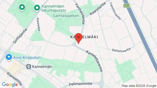 Apartments for rent i Helsinki Läntinen - kort over placeringen