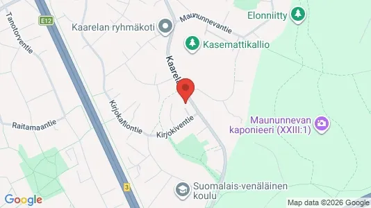 Apartments for rent i Helsinki Läntinen - kort over placeringen