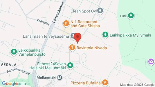 Apartments for rent i Vantaa - kort over placeringen