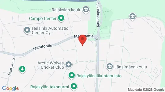 Apartments for rent i Vantaa - kort over placeringen
