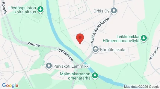 Apartments for rent i Vantaa - kort over placeringen
