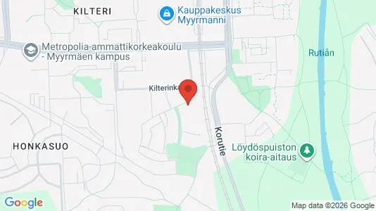 Apartments for rent i Vantaa - kort over placeringen