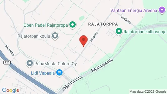 Apartments for rent i Vantaa - kort over placeringen