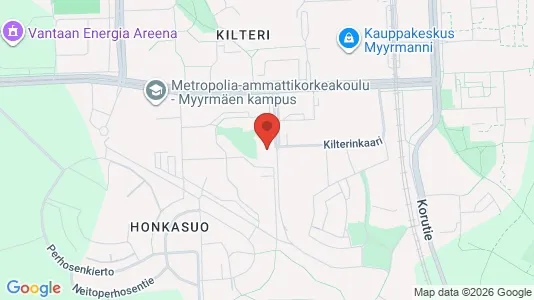 Apartments for rent i Vantaa - kort over placeringen