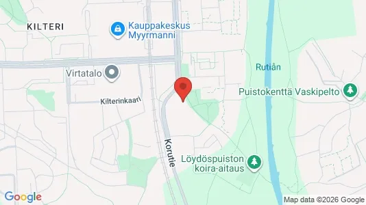 Apartments for rent i Vantaa - kort over placeringen