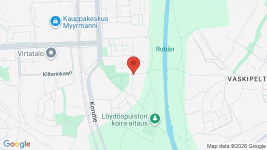 Apartments for rent i Vantaa - kort over placeringen