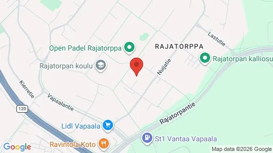 Apartments for rent i Vantaa - kort over placeringen