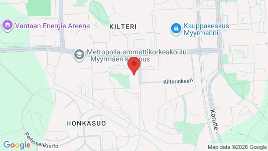 Apartments for rent i Vantaa - kort over placeringen