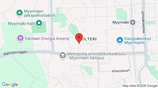 Apartments for rent i Vantaa - kort over placeringen