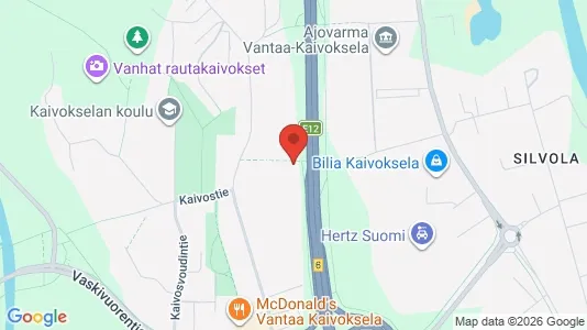 Apartments for rent i Vantaa - kort over placeringen