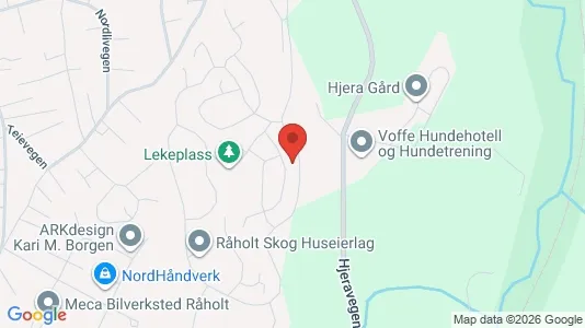 Rooms for rent i Eidsvoll - kort over placeringen